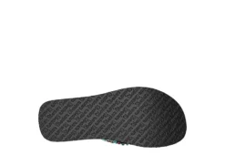 Skechers Womens Lovely Oasis Flip Flop Sandal - Black -Comfy Steps Sales Store US 01 203267 04