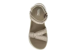 Skechers Womens Affinity Sandal - Taupe 12 Skechers Womens Affinity Sandal - Taupe -Comfy Steps Sales Store US 01 203278 05
