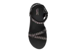 Skechers Womens Affinity Sandal - Black 12 Skechers Womens Affinity Sandal - Black -Comfy Steps Sales Store US 01 203279 05