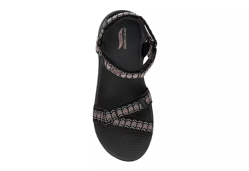 Skechers Womens Affinity Sandal - Black 6 Skechers Womens Affinity Sandal - Black - Image 6