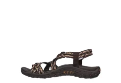 Skechers Womens Reggae Irie Mon Trail Grazer Outdoor Sandal - Chocolate -Comfy Steps Sales Store US 01 203282 02