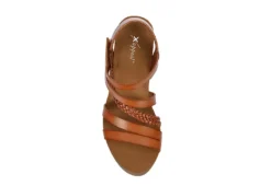 Xappeal Womens Maggy Wedge Sandal - Cognac 12 Xappeal Womens Maggy Wedge Sandal - Cognac -Comfy Steps Sales Store US 01 203298 05