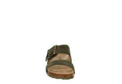 Bjorndal Womens Courtney Footbed Sandal - Olive -Comfy Steps Sales Store US 01 203304 02