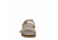 Bjorndal Womens Delaney Footbed Sandal - Taupe -Comfy Steps Sales Store US 01 203312 02