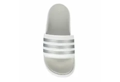 Adidas Womens Adilette Platform Slide Sandal - White -Comfy Steps Sales Store US 01 203333 05