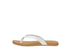 Reef Womens Stella Court Flip Flop Sandal - White 10 Reef Womens Stella Court Flip Flop Sandal - White -Comfy Steps Sales Store US 01 203340 03