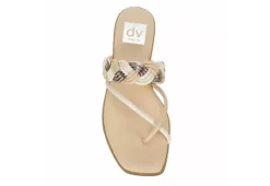 Dv By Dolce Vita Womens Maizy Flat Sandal - Bone -Comfy Steps Sales Store US 01 203348 05