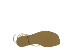 Dv By Dolce Vita Womens Maralin Flat Sandal - Gold -Comfy Steps Sales Store US 01 203350 06