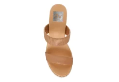Dv By Dolce Vita Womens Effie Wedge Sandal - Tan -Comfy Steps Sales Store US 01 203354 05