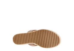 Dv By Dolce Vita Womens Effie Wedge Sandal - Tan -Comfy Steps Sales Store US 01 203354 06