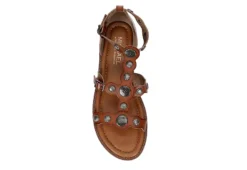 Michael By Michael Shannon Womens Kelsey Gladiator Sandal - Cognac -Comfy Steps Sales Store US 01 203359 05