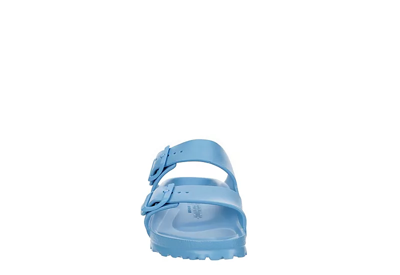 Birkenstock Womens Arizona Essentials Slide Sandal - Light Blue 3 Birkenstock Womens Arizona Essentials Slide Sandal - Light Blue - Image 3
