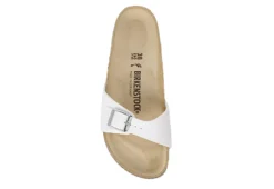 Birkenstock Womens Madrid Footbed Sandal - White 12 Birkenstock Womens Madrid Footbed Sandal - White -Comfy Steps Sales Store US 01 203371 05