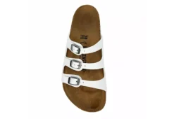 Birkenstock Womens Florida Soft Footbed Sandal - White -Comfy Steps Sales Store US 01 203373 05