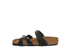 Birkenstock Womens France Footbed Sandal - Black -Comfy Steps Sales Store US 01 203374 03