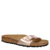 Birkenstock Womens Madrid Footbed Sandal - Rose Gold