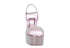 Madden Girl Womens Theo-r Wedge Sandal - Pink -Comfy Steps Sales Store US 01 203387 02