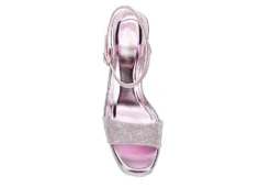 Madden Girl Womens Theo-r Wedge Sandal - Pink -Comfy Steps Sales Store US 01 203387 05