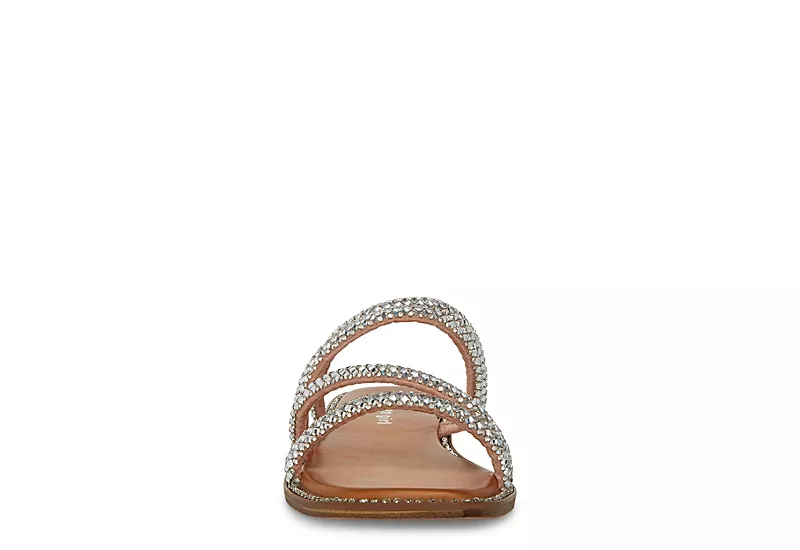 Madden Girl Womens Posh Slide Sandal - Tan 3 Madden Girl Womens Posh Slide Sandal - Tan - Image 3