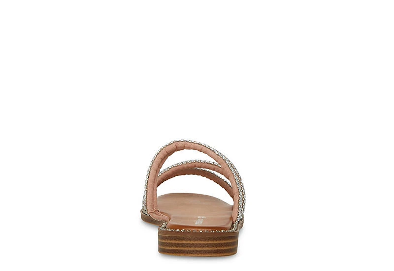 Madden Girl Womens Posh Slide Sandal - Tan 4 Madden Girl Womens Posh Slide Sandal - Tan - Image 4
