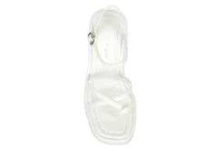 Madden Girl Womens Vaultt Wedge Sandal - White 12 Madden Girl Womens Vaultt Wedge Sandal - White -Comfy Steps Sales Store US 01 203410 05