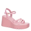 Madden Girl Womens Vaultt Wedge Sandal - Pink