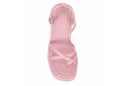 Madden Girl Womens Vaultt Wedge Sandal - Pink -Comfy Steps Sales Store US 01 203411 05