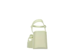 Madden Girl Womens Vaultt Wedge Sandal - Pale Green 11 Madden Girl Womens Vaultt Wedge Sandal - Pale Green -Comfy Steps Sales Store US 01 203412 04