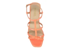 Michael By Michael Shannon Womens Natalia Wedge Sandal - Coral -Comfy Steps Sales Store US 01 203419 05