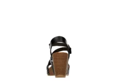 Xappeal Womens Maggy Wedge Sandal - Black -Comfy Steps Sales Store US 01 203423 04