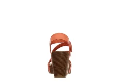 Xappeal Womens Maggy Wedge Sandal - Coral 11 Xappeal Womens Maggy Wedge Sandal - Coral -Comfy Steps Sales Store US 01 203424 04