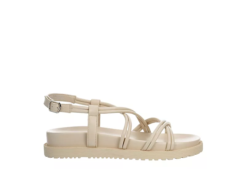 Limelight Womens Parker Sandal - Bone 2 Limelight Womens Parker Sandal - Bone - Image 2