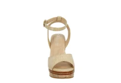 Dirty Laundry Womens Cll Meaning Wedge - Natural -Comfy Steps Sales Store US 01 203426 02