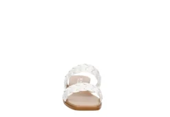 Michael By Michael Shannon Womens Patrice Wedge Sandal - White 9 Michael By Michael Shannon Womens Patrice Wedge Sandal - White -Comfy Steps Sales Store US 01 203429 02