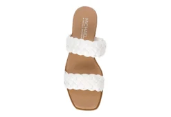Michael By Michael Shannon Womens Patrice Wedge Sandal - White 12 Michael By Michael Shannon Womens Patrice Wedge Sandal - White -Comfy Steps Sales Store US 01 203429 05