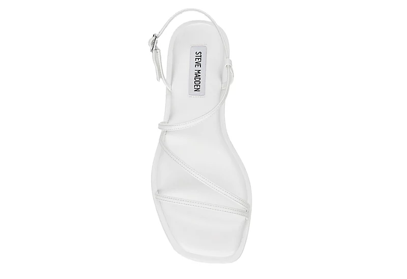Steve Madden Womens Craving Sandal - White 6 Steve Madden Womens Craving Sandal - White - Image 6