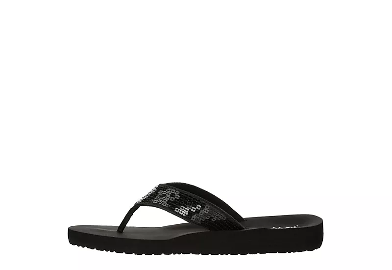 Xappeal Womens Samantha Flip Flop Sandal - Black 4 Xappeal Womens Samantha Flip Flop Sandal - Black - Image 4
