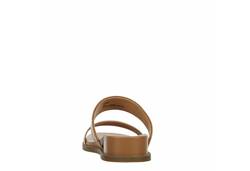 Xappeal Womens Edith Slide Sandal - Tan 5 Xappeal Womens Edith Slide Sandal - Tan - Image 5