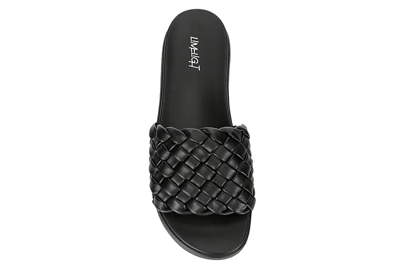 Limelight Womens Bianca Slide Sandal - Black 6 Limelight Womens Bianca Slide Sandal - Black - Image 6