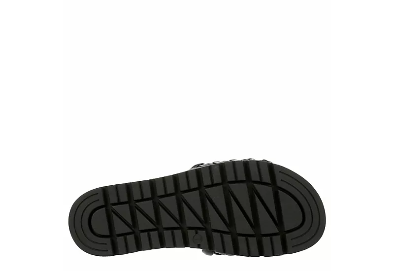 Limelight Womens Bianca Slide Sandal - Black 7 Limelight Womens Bianca Slide Sandal - Black - Image 7