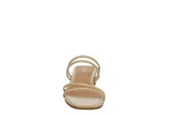 Michael By Michael Shannon Womens Liv Sandal - Tan -Comfy Steps Sales Store US 01 203494 02