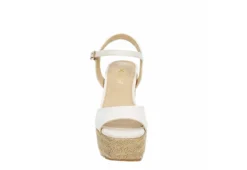 Xappeal Womens Sierra Wedge Sandal - White -Comfy Steps Sales Store US 01 203502 02