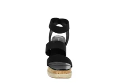 Madden Girl Womens Marandaa Wedge Sandal - Black 9 Madden Girl Womens Marandaa Wedge Sandal - Black -Comfy Steps Sales Store US 01 203537 02