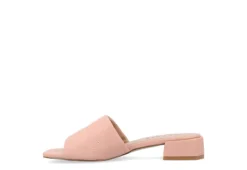 Journee Collection Womens Elidia Slip On Sandal - Blush -Comfy Steps Sales Store US 01 203586 03