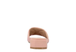 Journee Collection Womens Elidia Slip On Sandal - Blush -Comfy Steps Sales Store US 01 203586 04