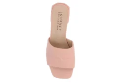 Journee Collection Womens Elidia Slip On Sandal - Blush -Comfy Steps Sales Store US 01 203586 05