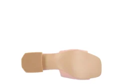 Journee Collection Womens Elidia Slip On Sandal - Blush -Comfy Steps Sales Store US 01 203586 06