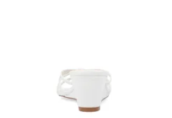 Journee Collection Womens Blayke Wedge Slip On Sandal - White 11 Journee Collection Womens Blayke Wedge Slip On Sandal - White -Comfy Steps Sales Store US 01 203653 04