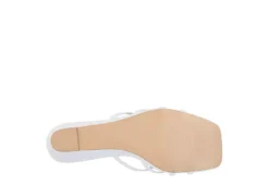 Journee Collection Womens Blayke Wedge Slip On Sandal - White 13 Journee Collection Womens Blayke Wedge Slip On Sandal - White -Comfy Steps Sales Store US 01 203653 06