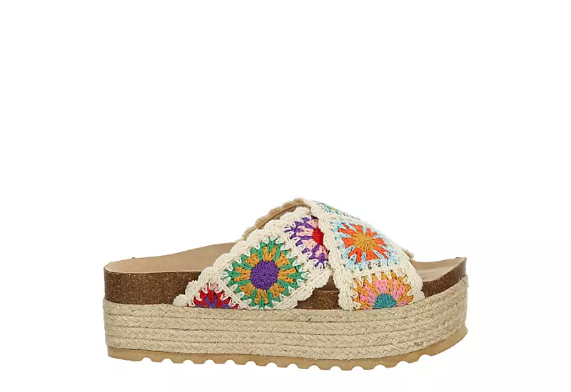 Dirty Laundry Womens Plays Platform Sandal - Natural 2 Dirty Laundry Womens Plays Platform Sandal - Natural - Image 2